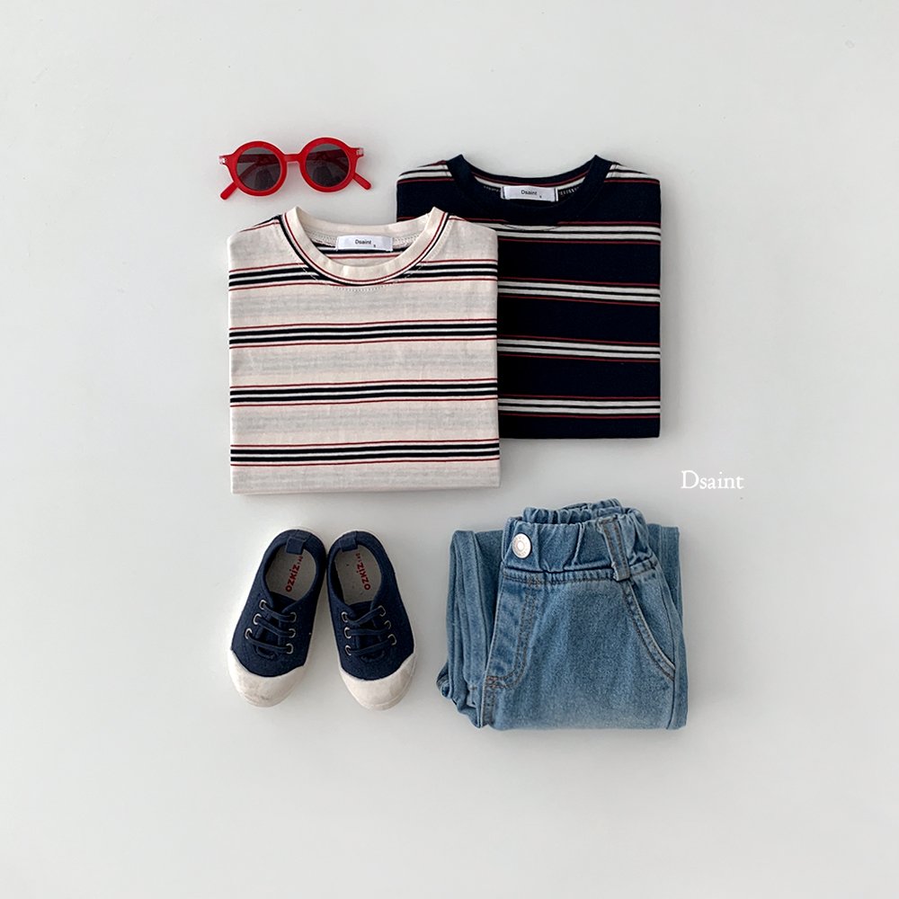 Descent striped top