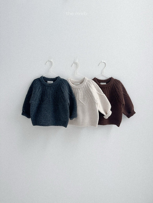 Cable knitwear