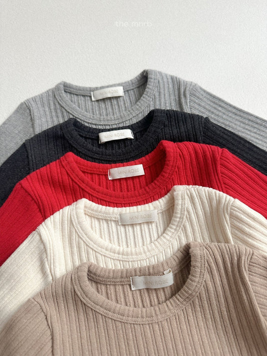 Winter ribbed top