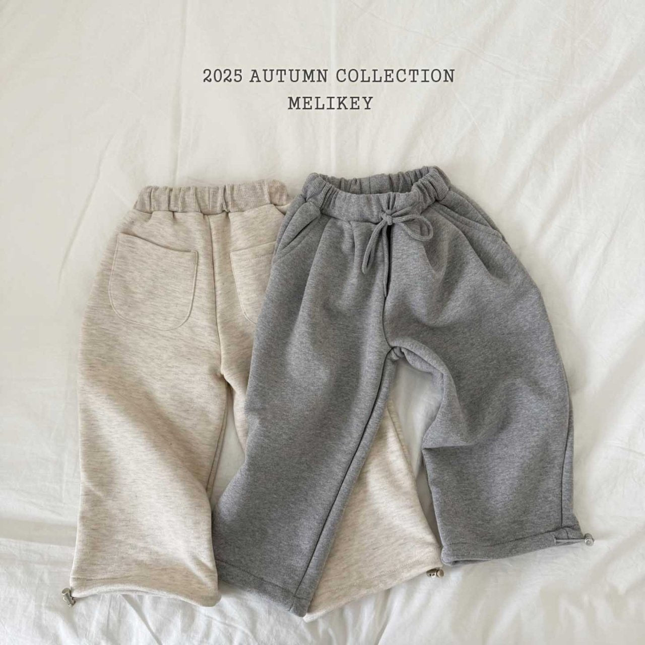 Two-tuck wild pants