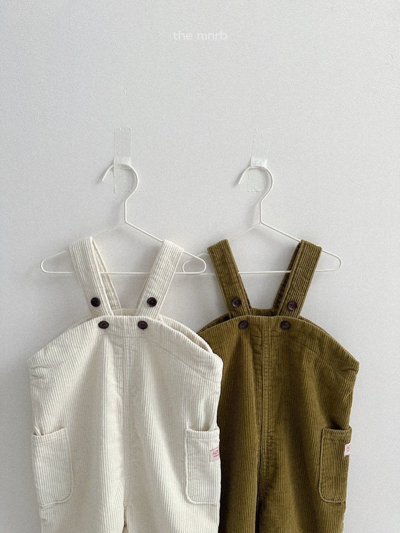 Olive overalls