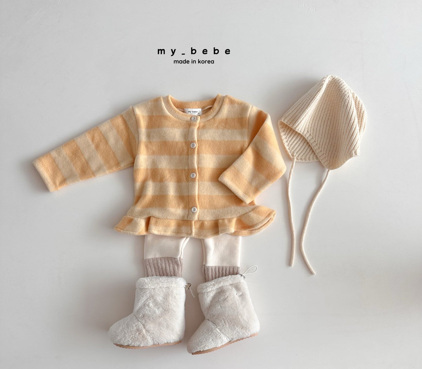 Frilled cardigan