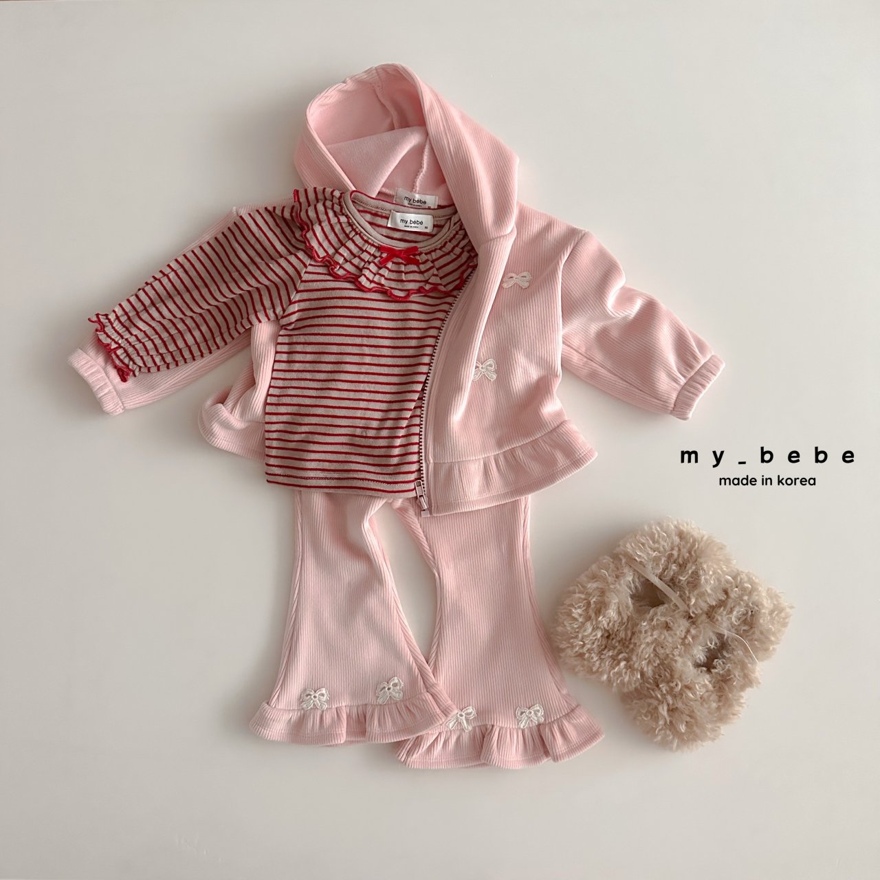Mary wool frill top