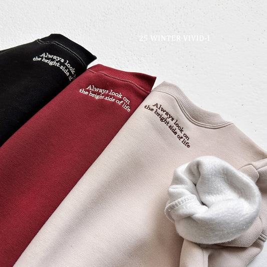 Fleece lined stacy sweatshirt
