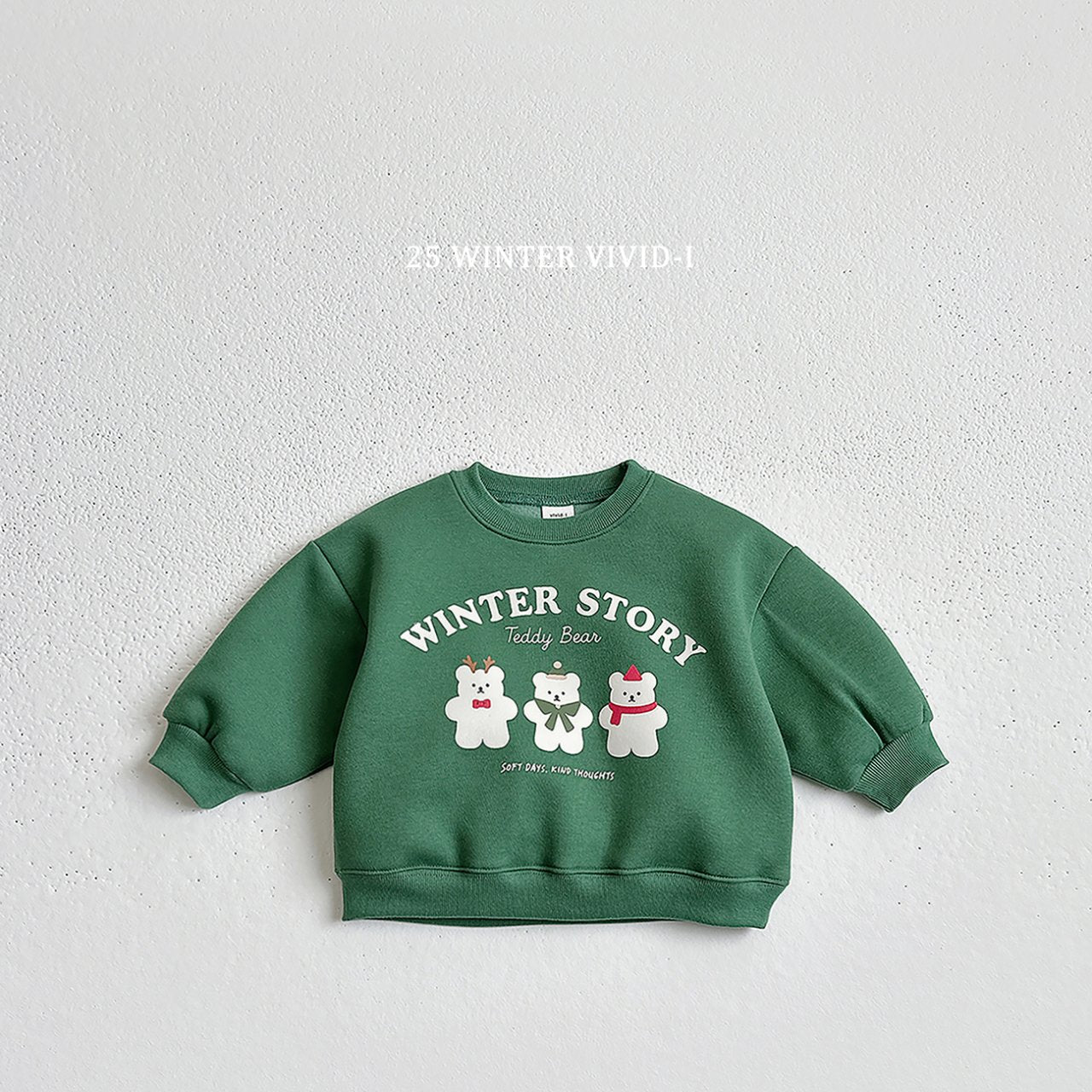 Winter bear sweatshirt