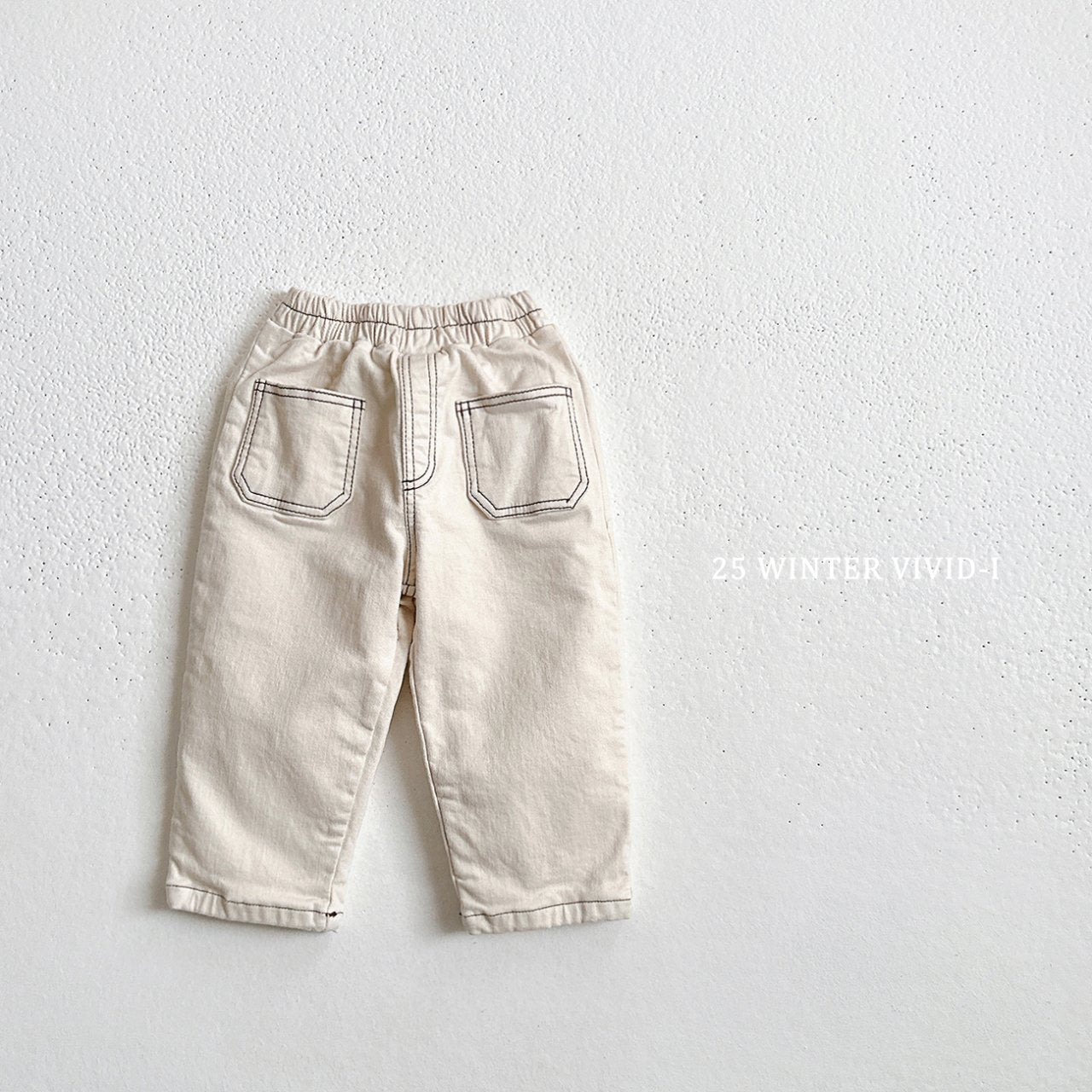Fleece-lined stitch pants