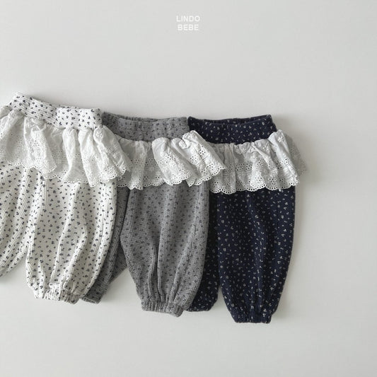 Popo waffle jogger pants