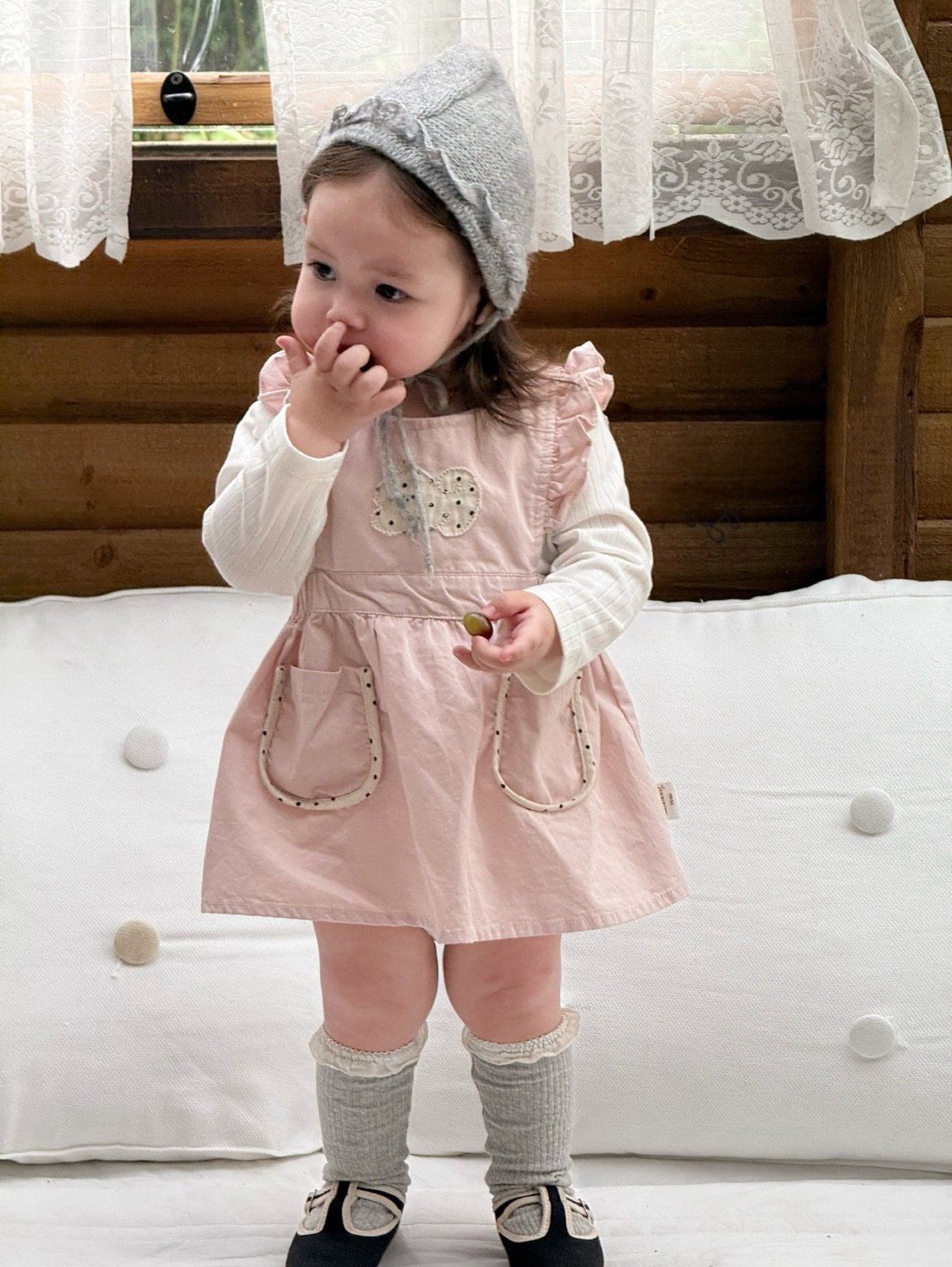 Candy pintuck dress