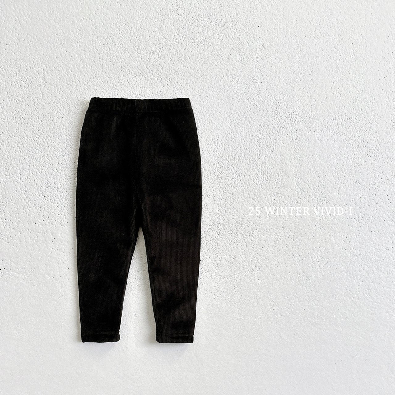Thick ribbed leggings