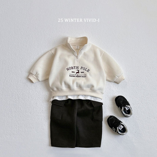 North pole anorak sweatshirt