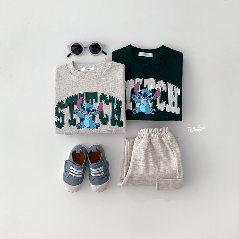 Stitch kangaroo sweatshirt