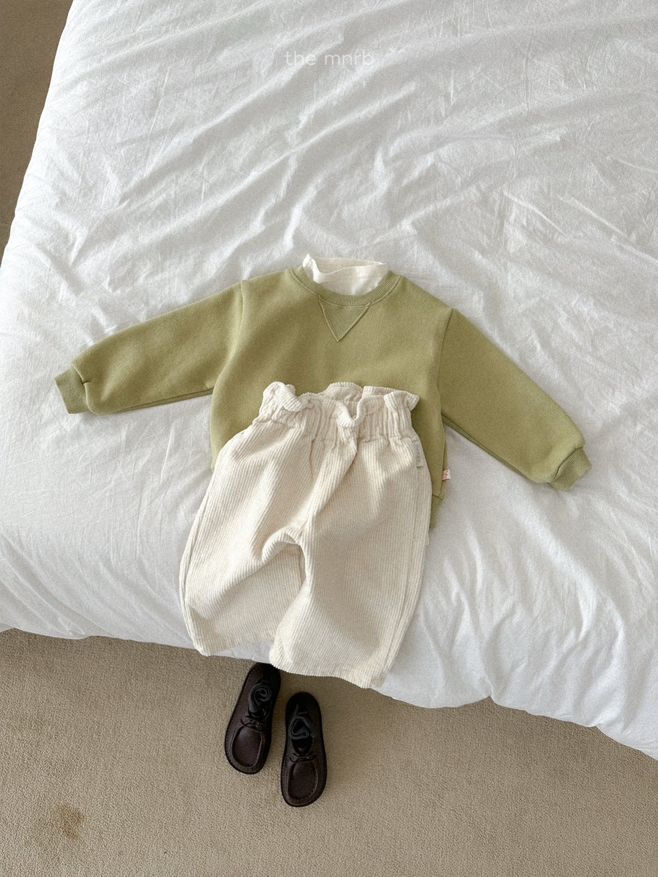 Peach half turtleneck