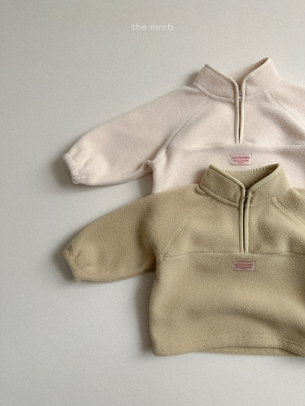 King fleece half zipup
