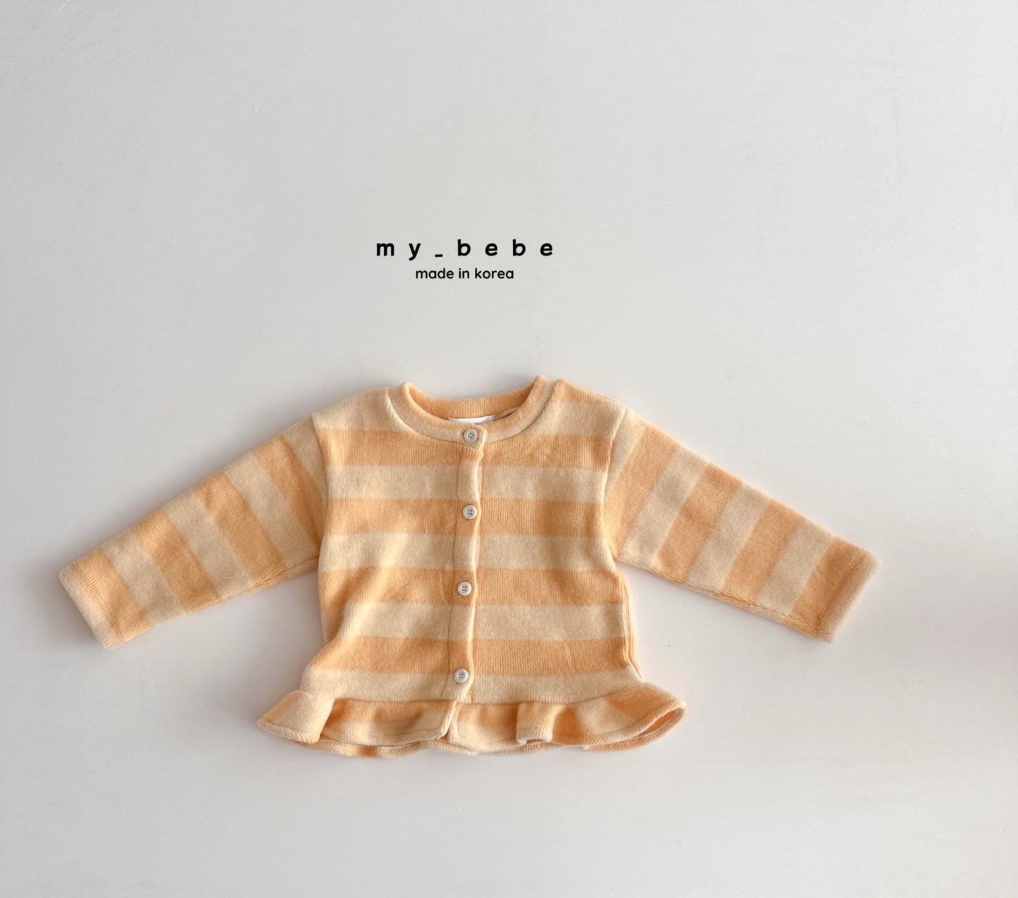 Frilled cardigan