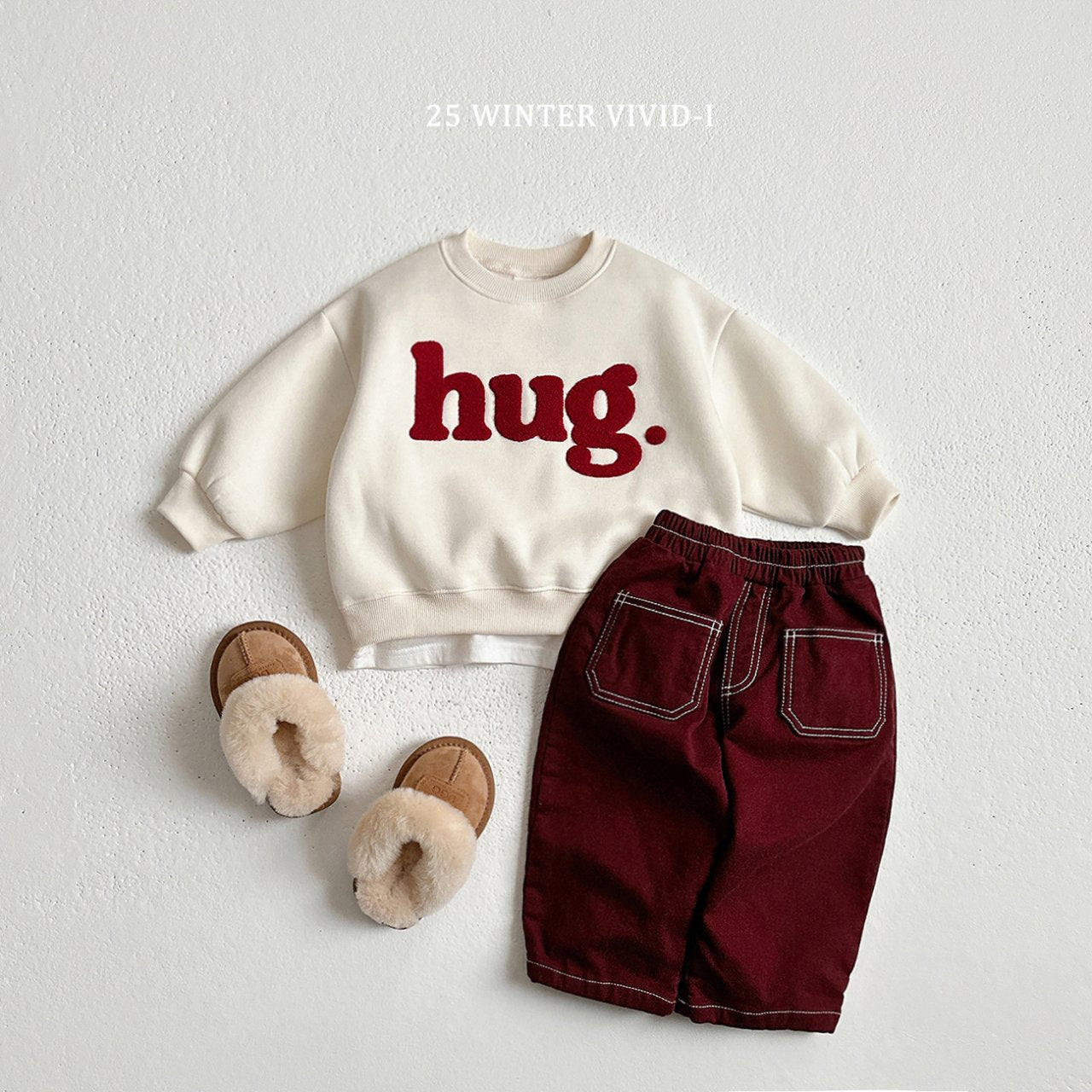 Hug boucle sweatshirt