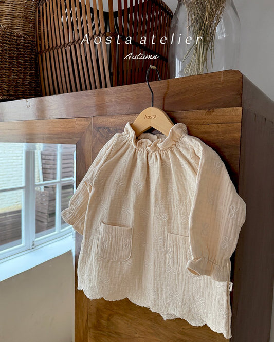 Beige princess dress