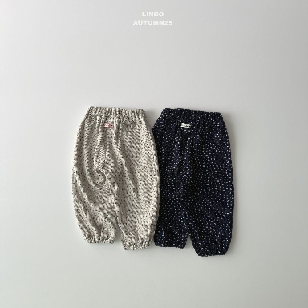 Floral jogger pants