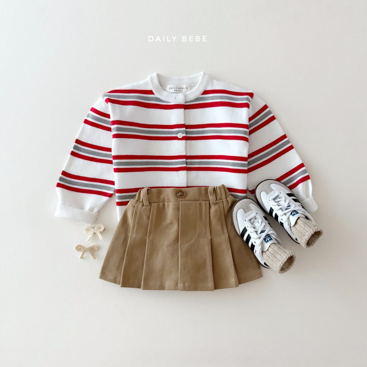 Multi-striped cardigan