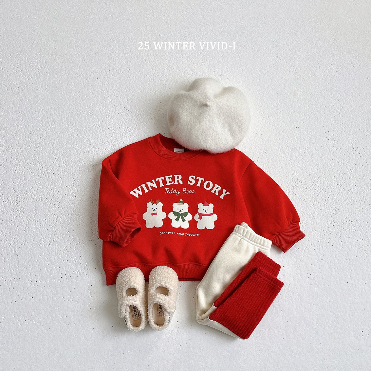 Winter bear sweatshirt
