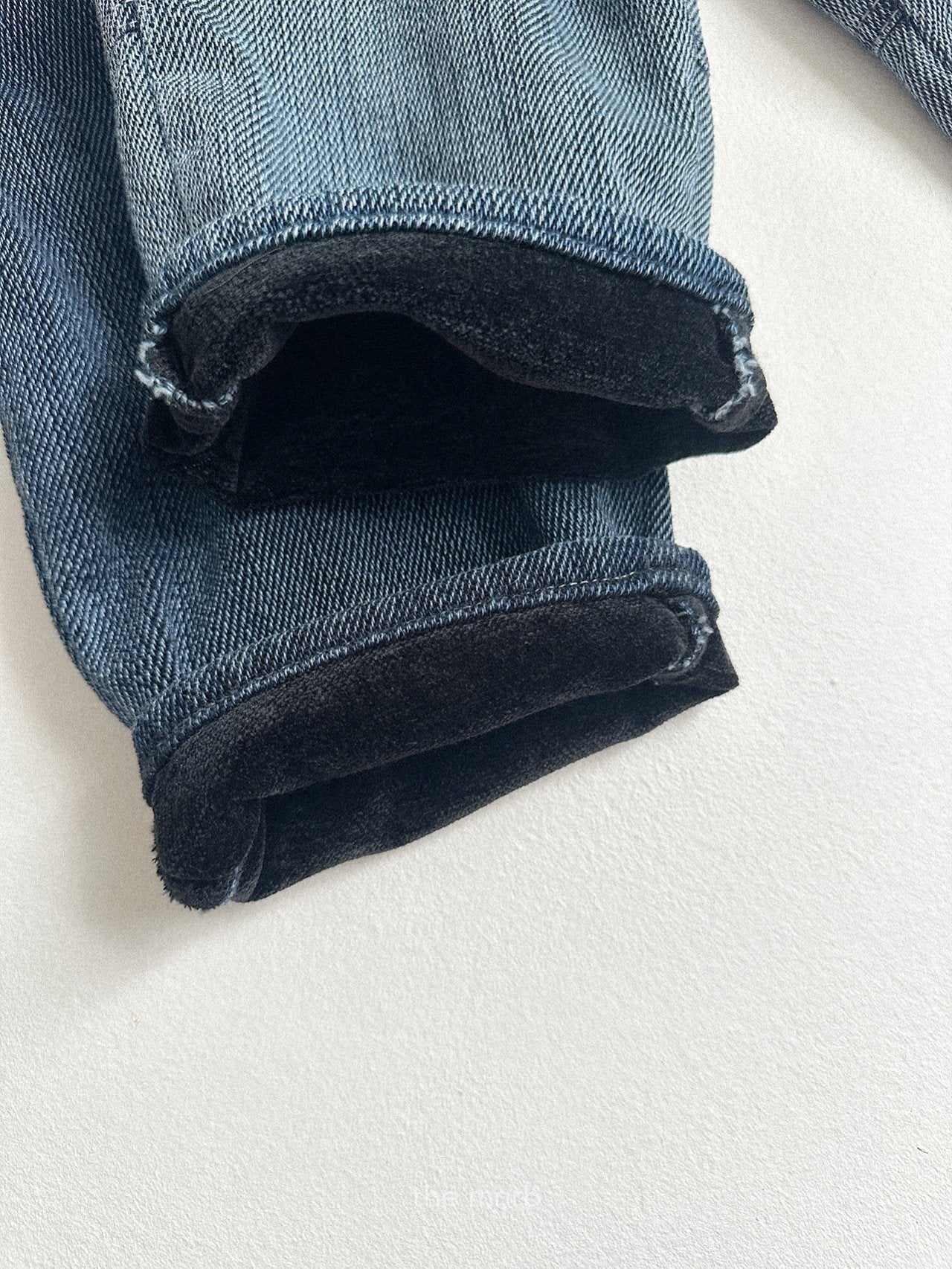 Row denim pants