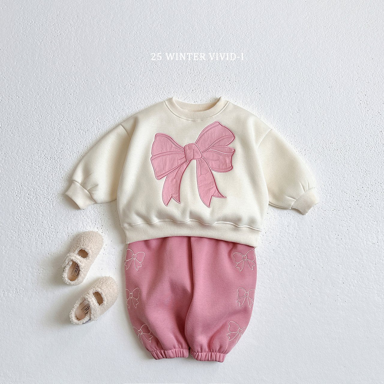 Ribbon embroidered pants
