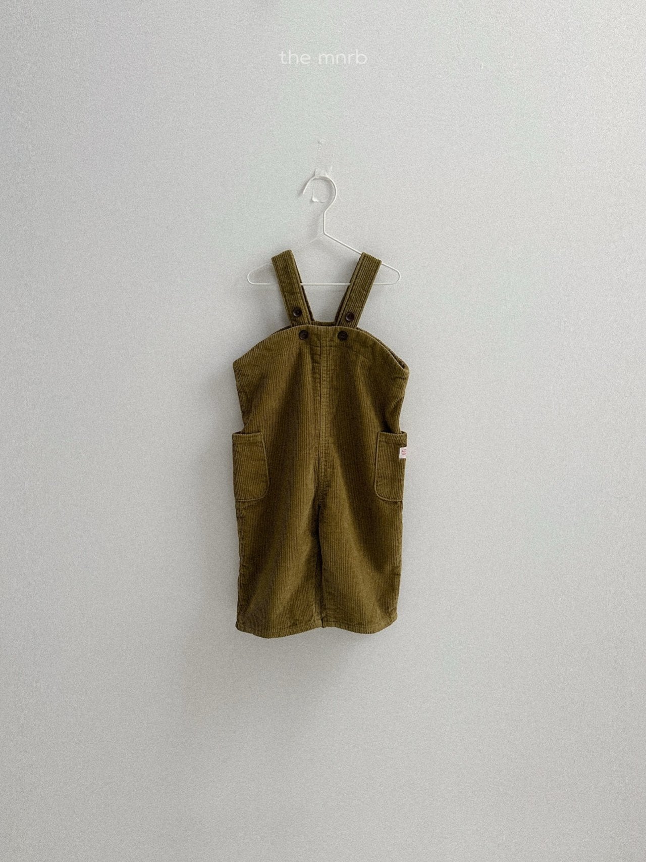 Olive overalls