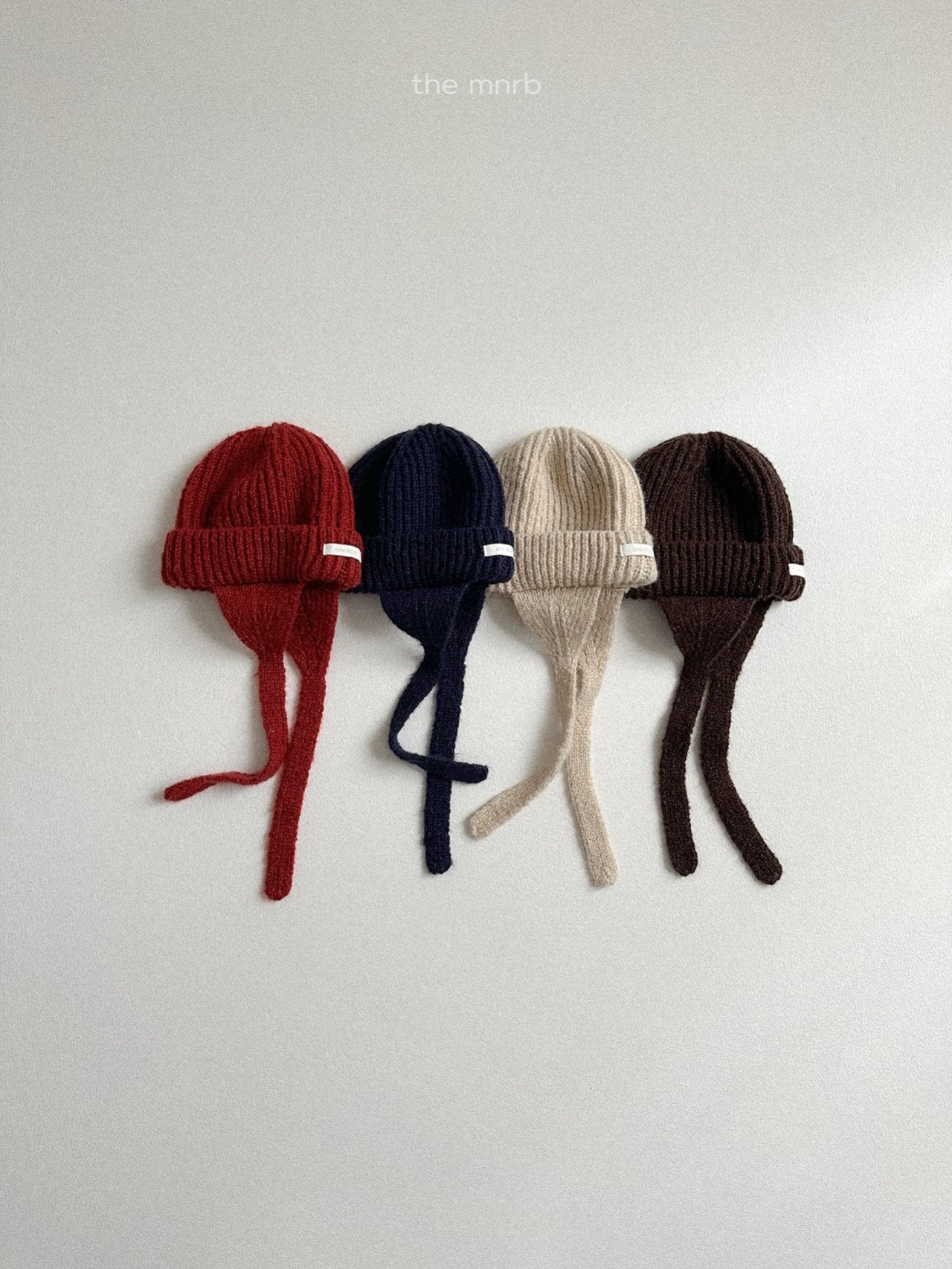 Ear flap round beanie