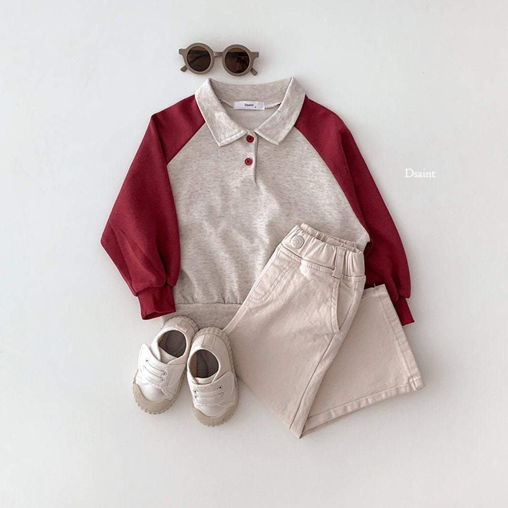 Koala collar sweatshirt