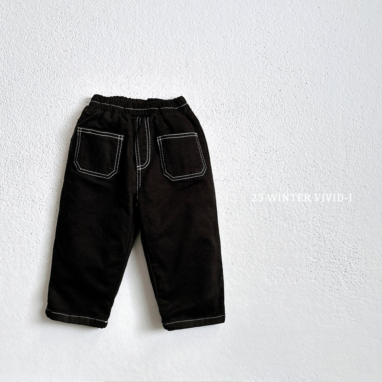 Fleece-lined stitch pants