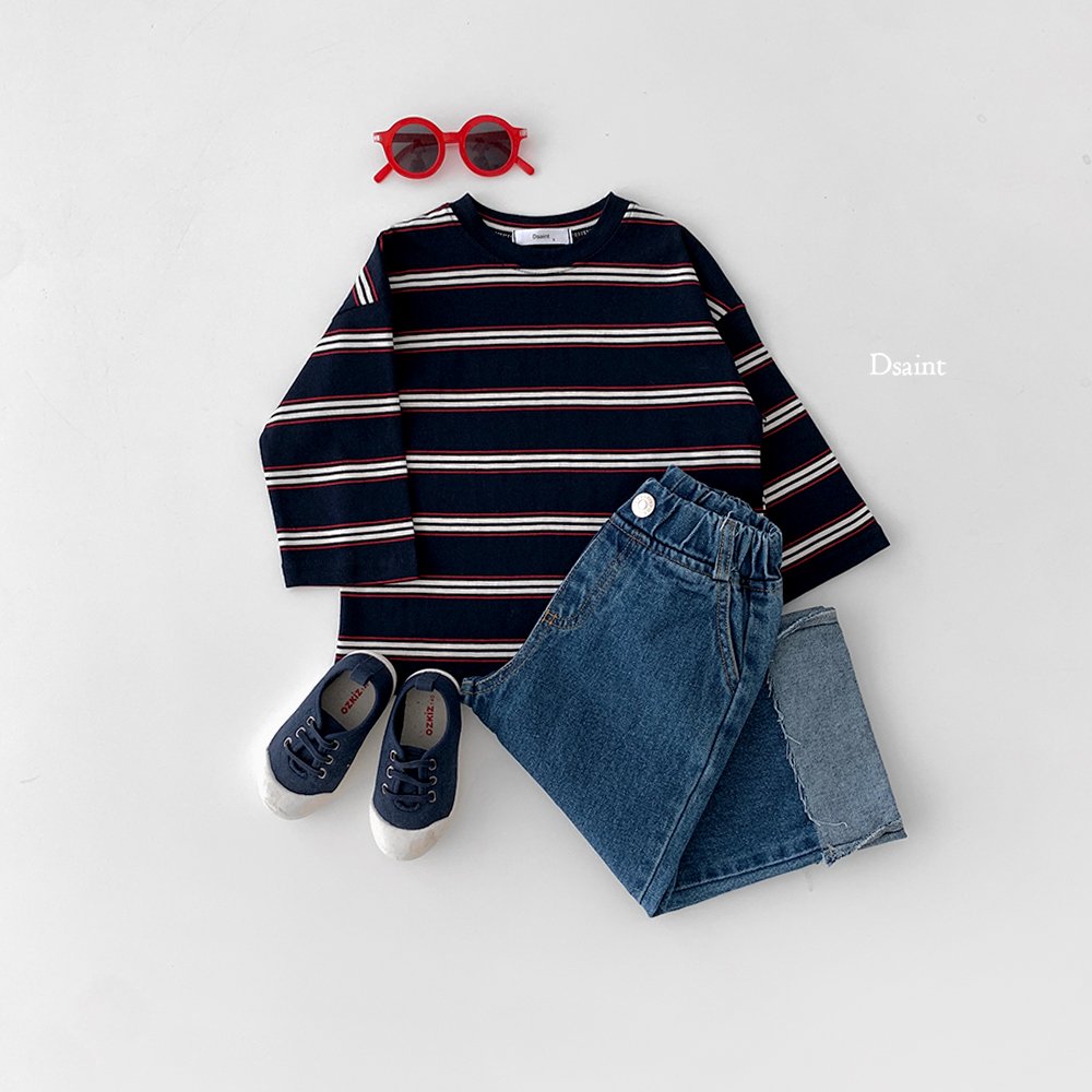 Descent striped top