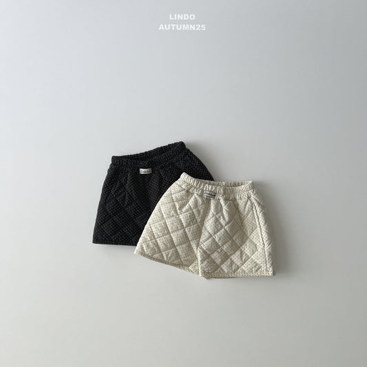 Hidden quilted shorts
