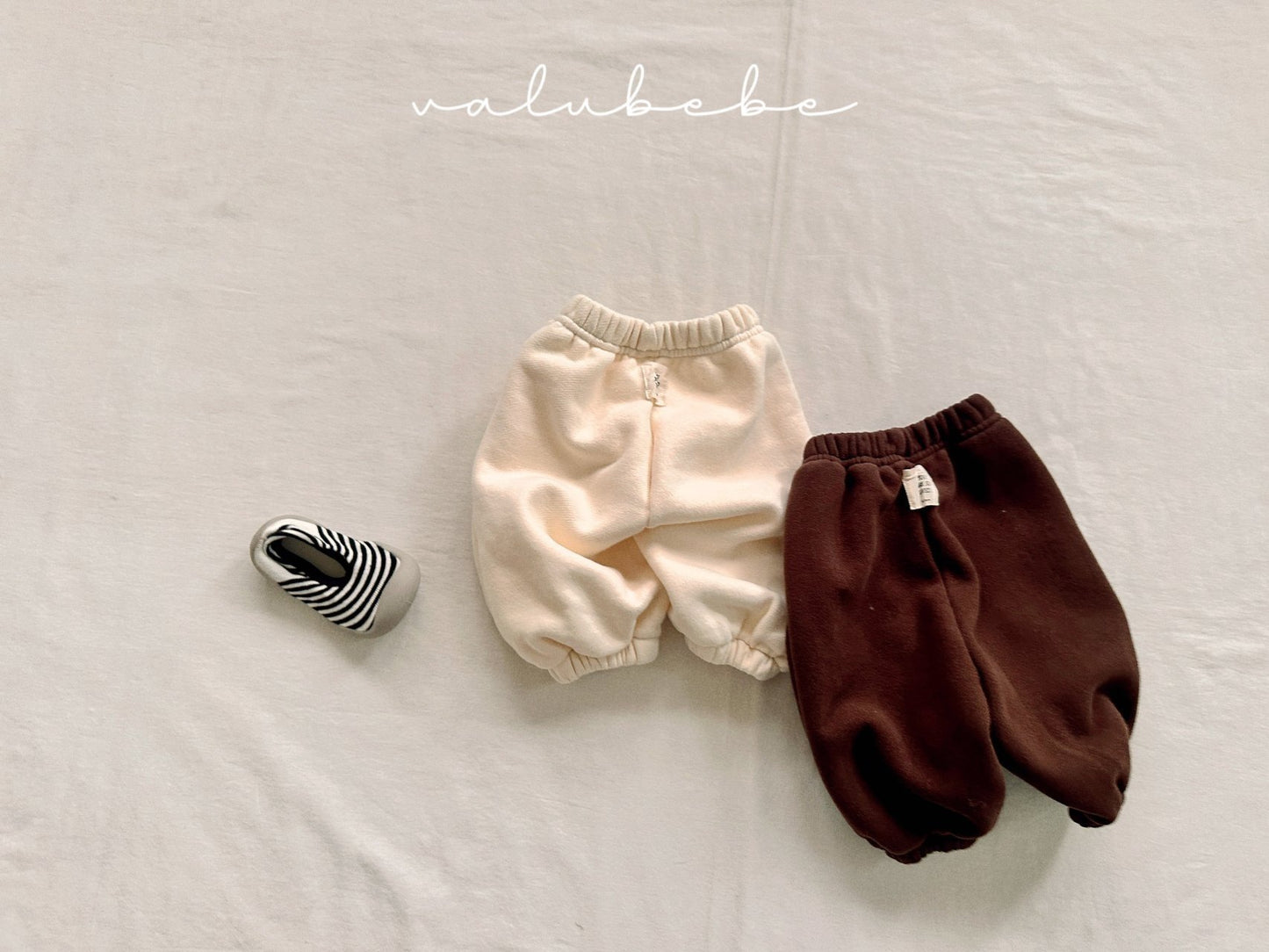 Dual fleece lined jogger pants