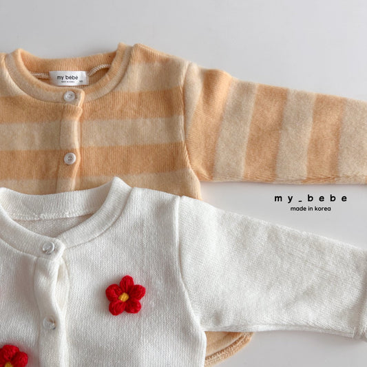 Frilled cardigan