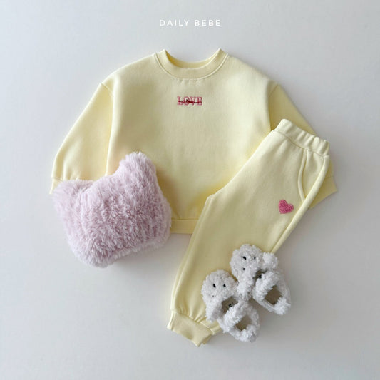 Love jogger set