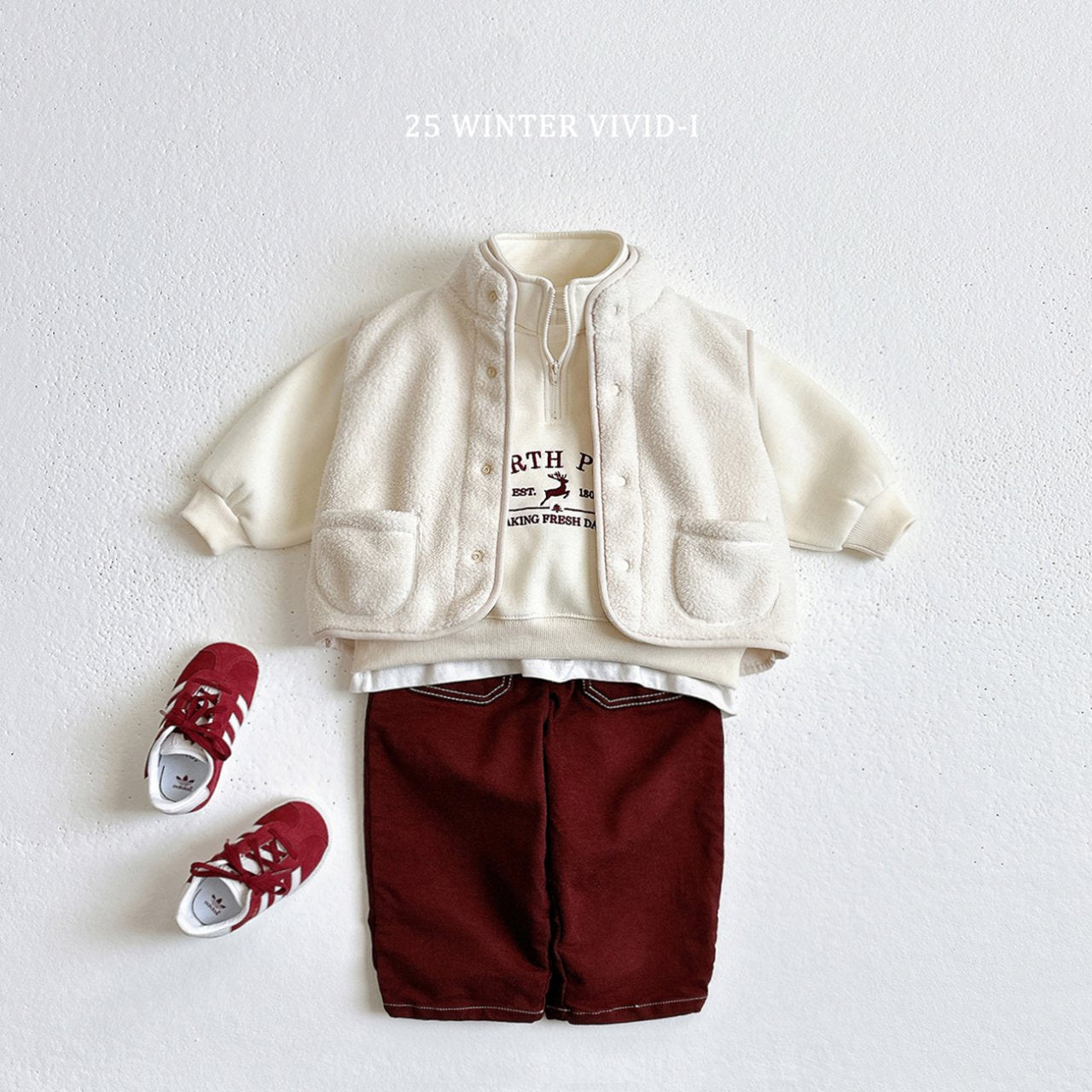 Fleece-lined stitch pants