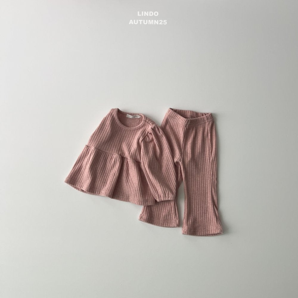 Lindo knit ribbed pants