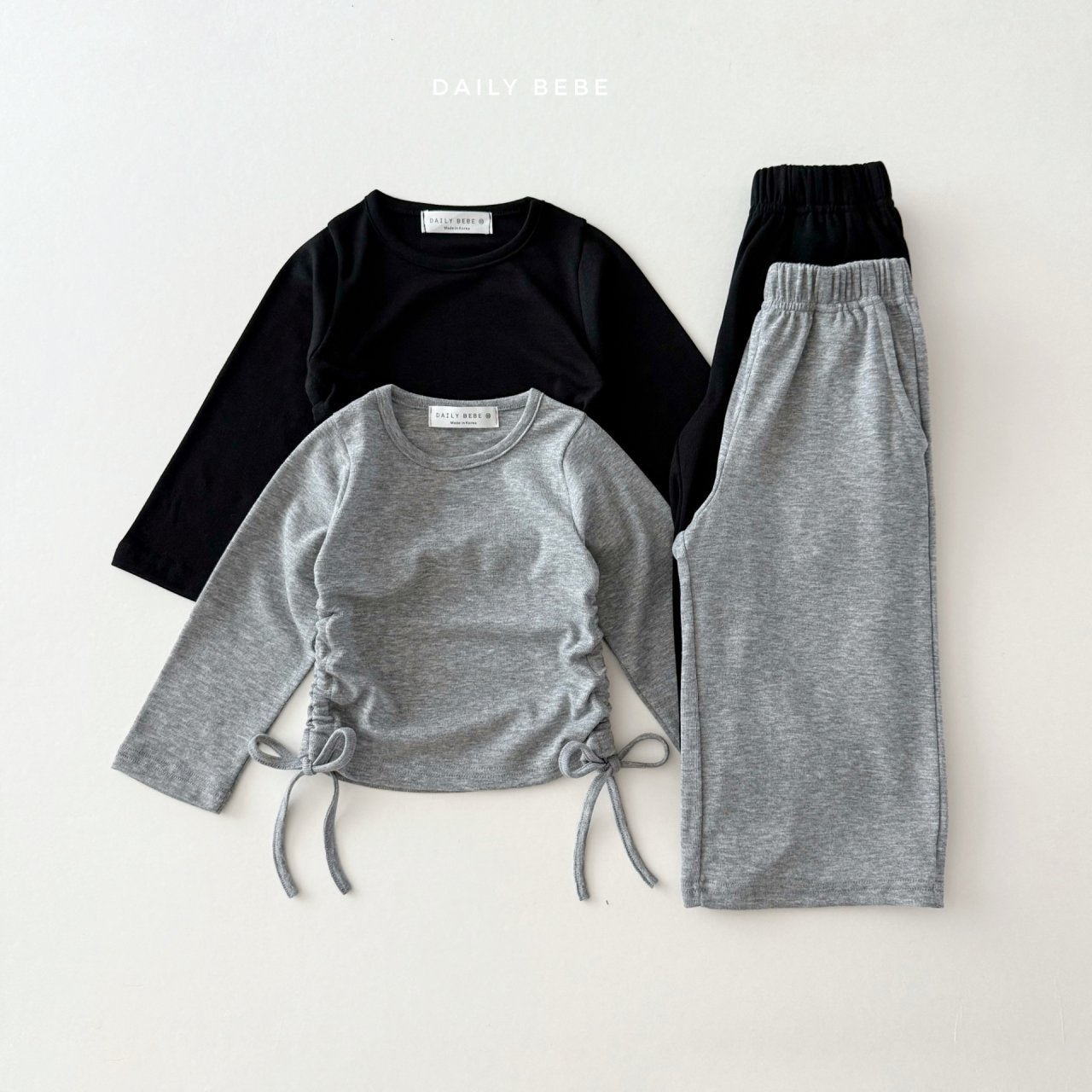Side shirring set