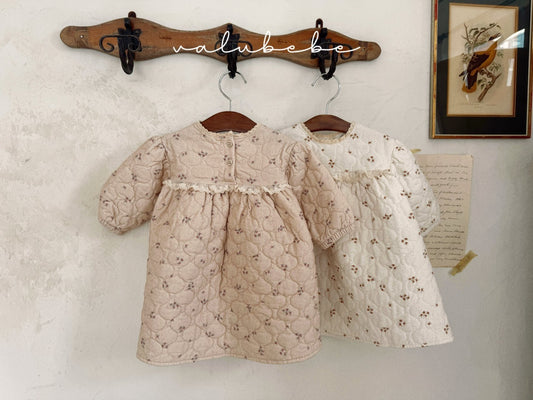 Lace padded dress