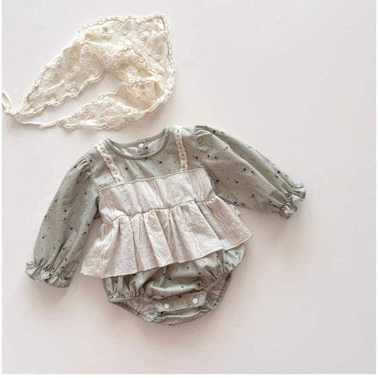 Latte bloom romper