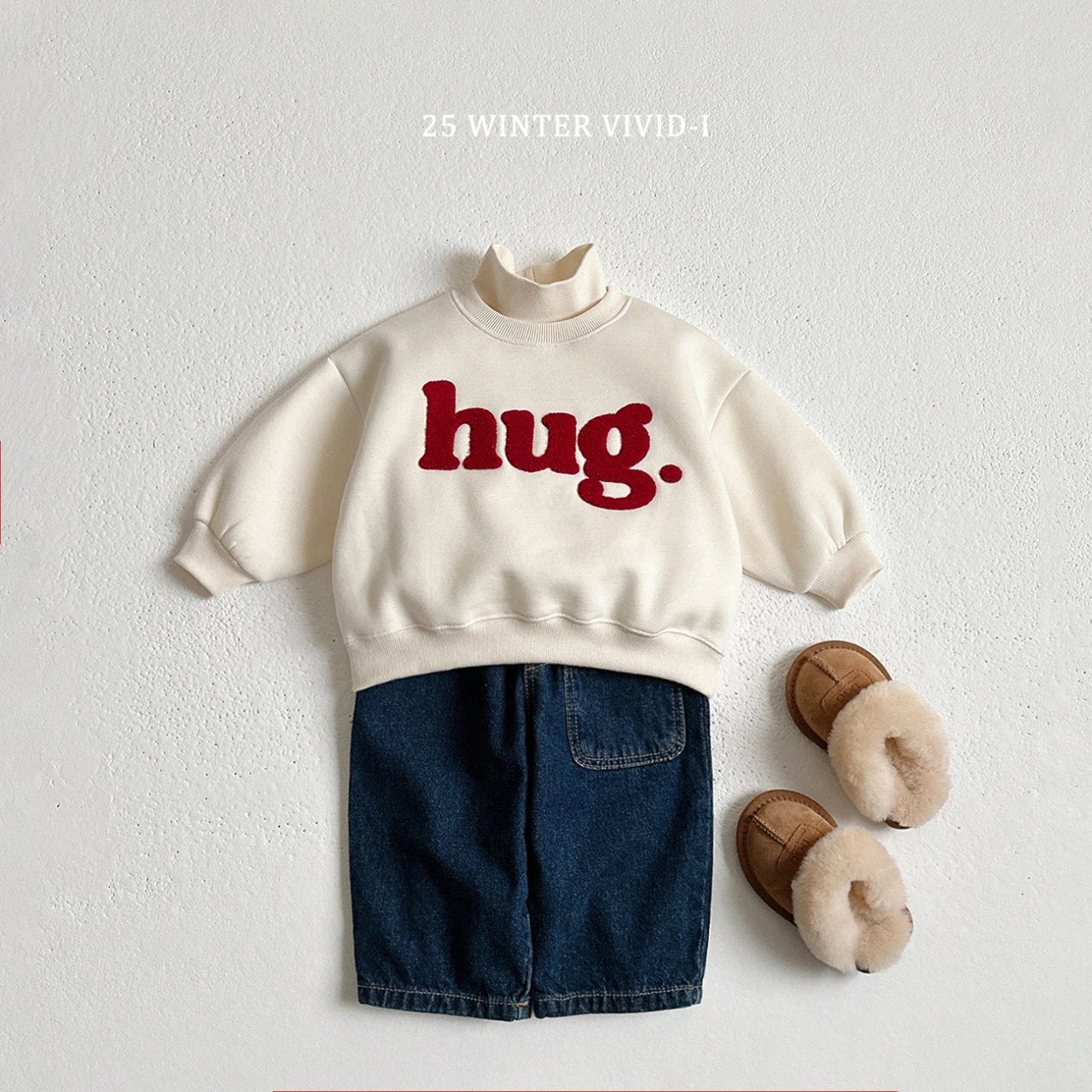 Hug boucle sweatshirt