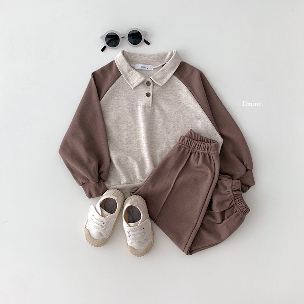 Koala collar sweatshirt