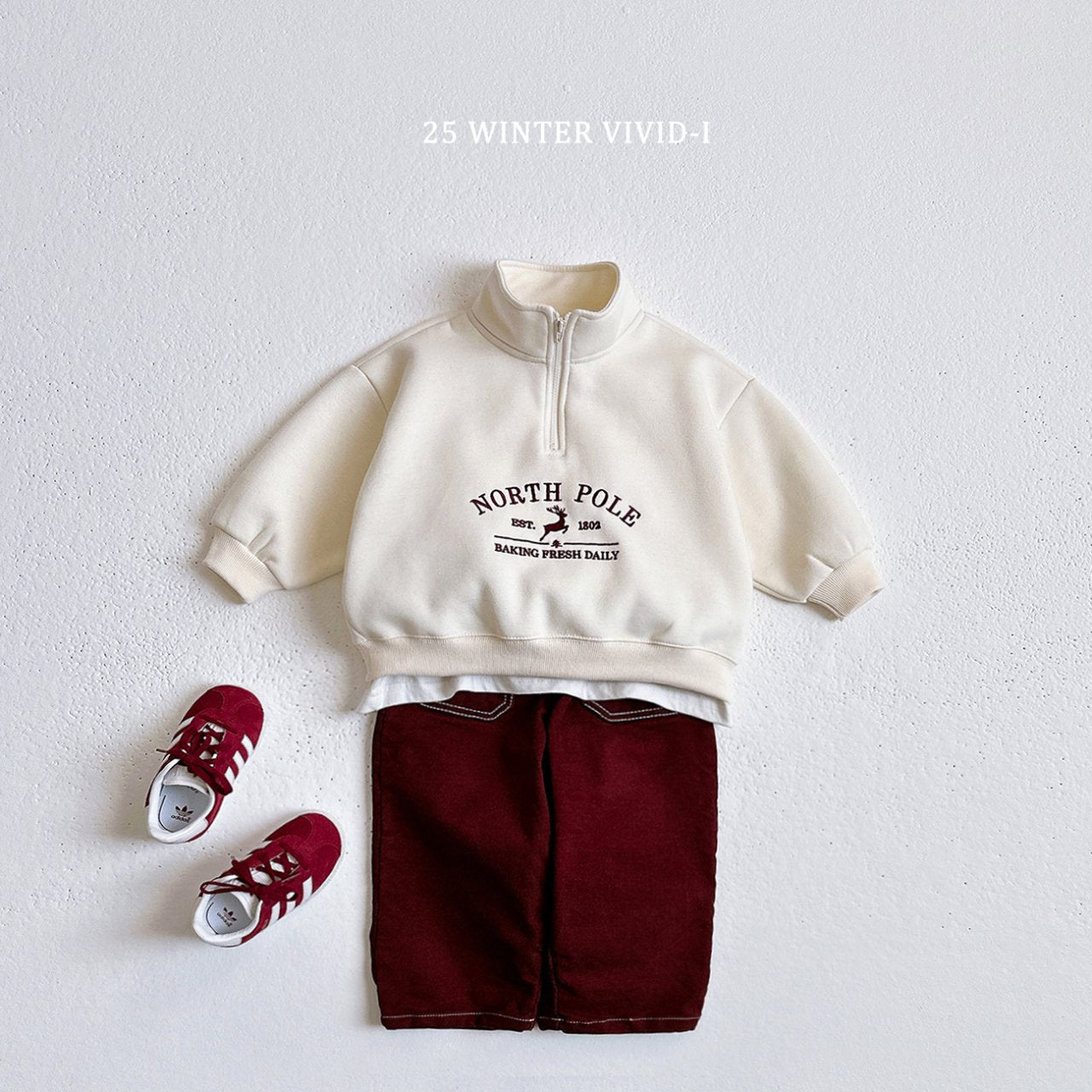 North pole anorak sweatshirt