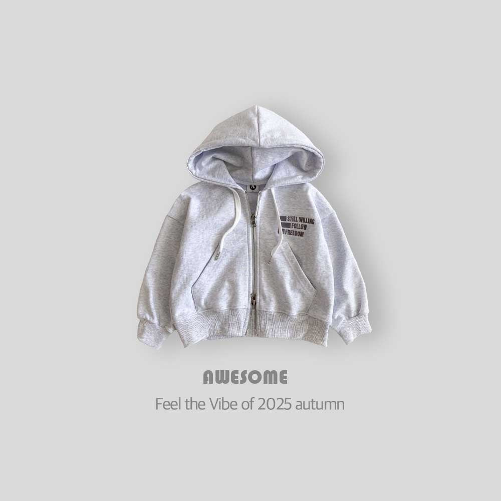 Four season 2-way hooded zip-up