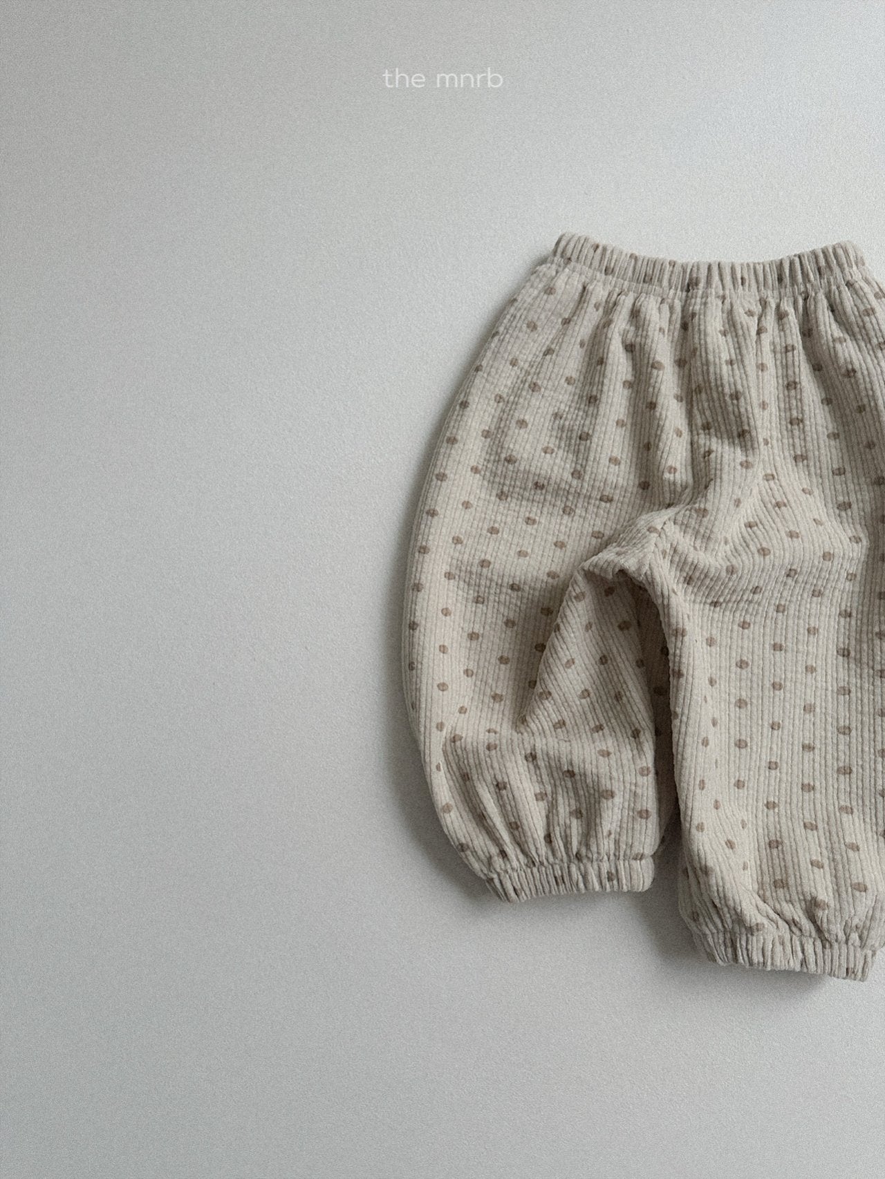 Round jogger pants