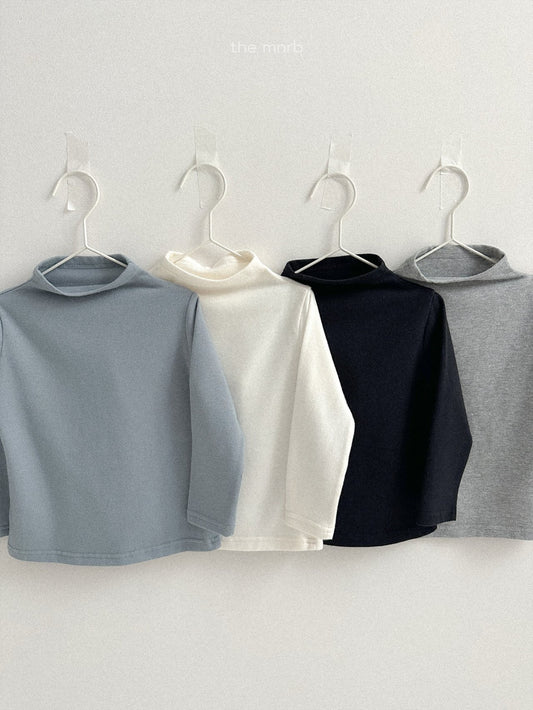 Peach half turtleneck