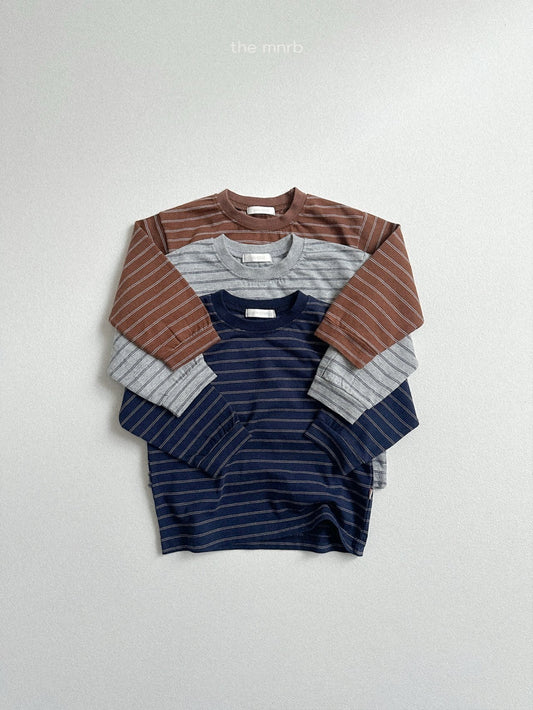 James striped top