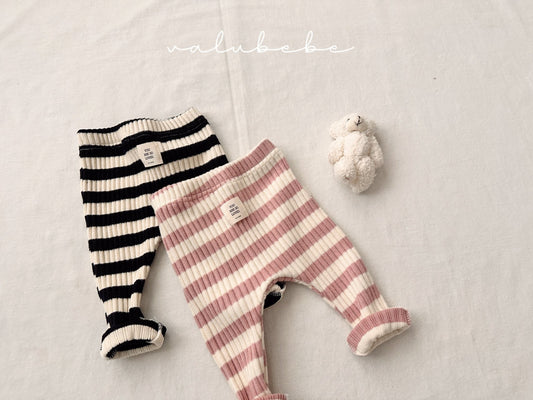 Baby striped leggings