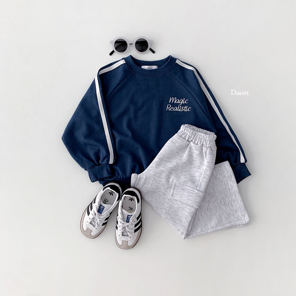 Magic double striped sweatshirt
