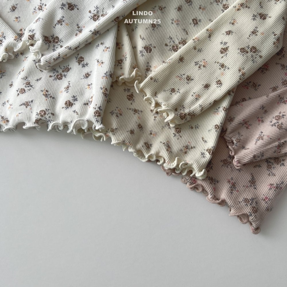 Floral wave top