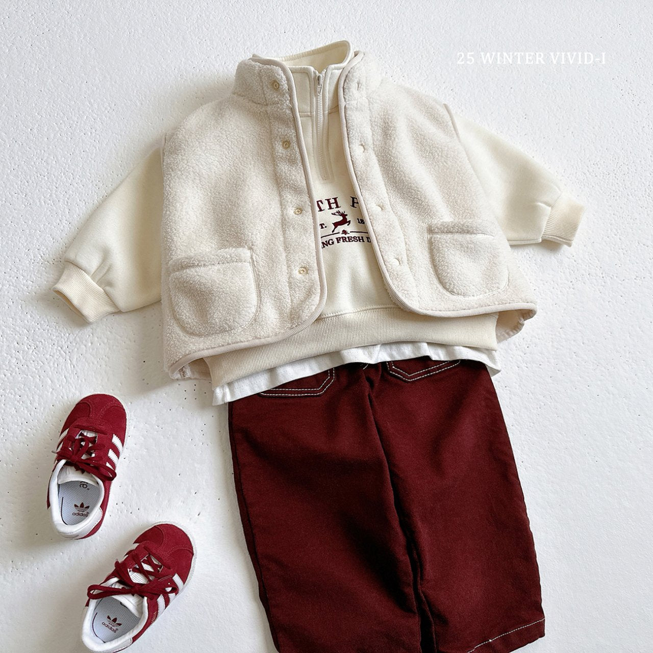 North pole anorak sweatshirt